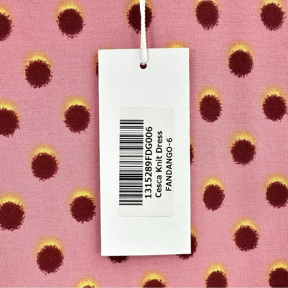 Reformation Pink Polka Dot Midi Dress - Picture 8 of 10